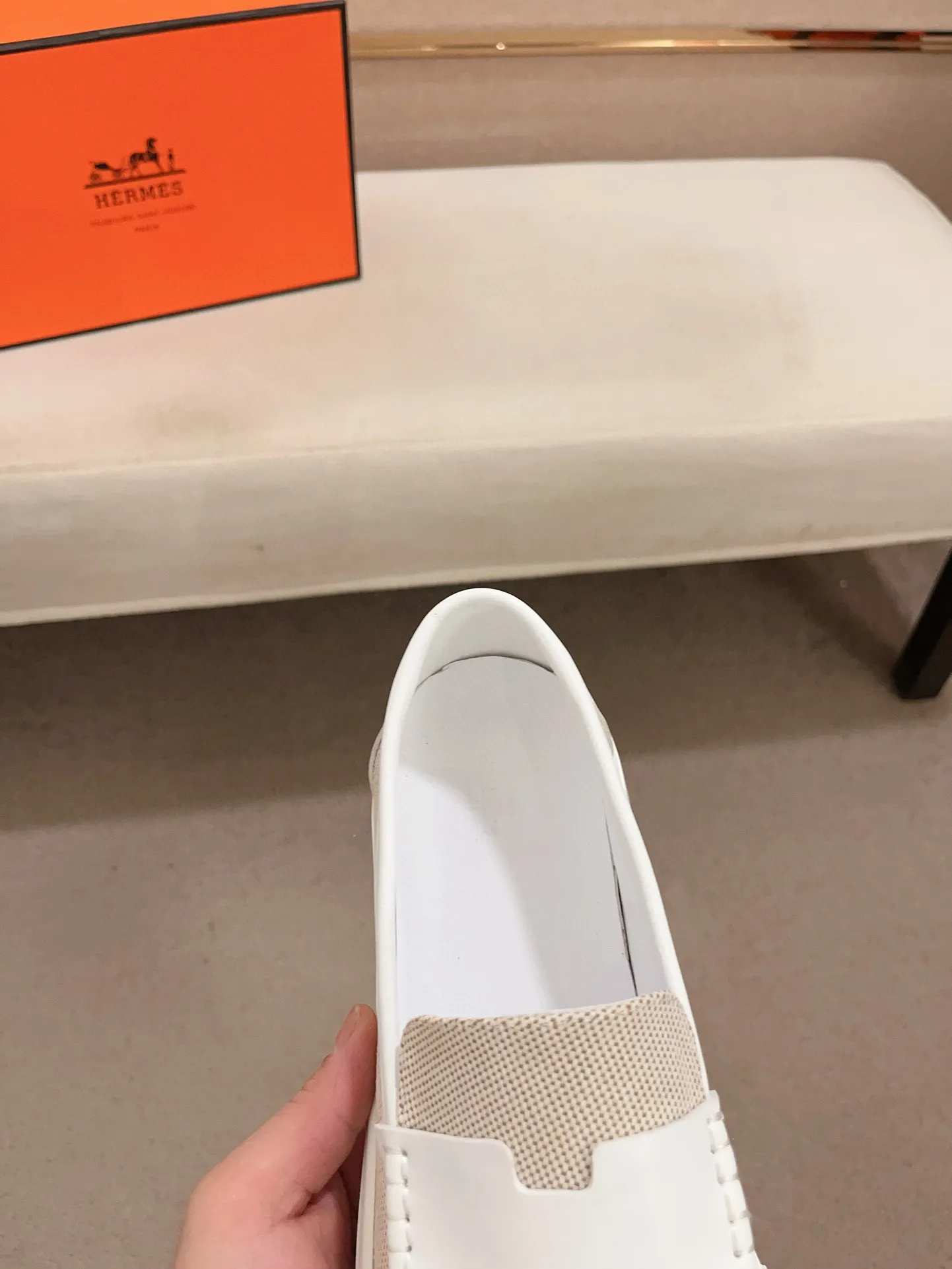 Men's clothing and shoes💰: 400💰《HERMES》【Classic Original Version】Hermès; Top 🔝 Purchasing Agency 🔍🔍Latest 🇺🇸Sold simultaneously at counters, original imported from Italy ▲▲Cow leather▲ ▲Exquisite workmanship (Italian 🇮🇹imported water-dyed 🐂cowhide lining) sole: original sole provided by the original factory, ⚠️exclusive double-layer activity·TPR·rubber·combined molded outsole; Code number: 36-46